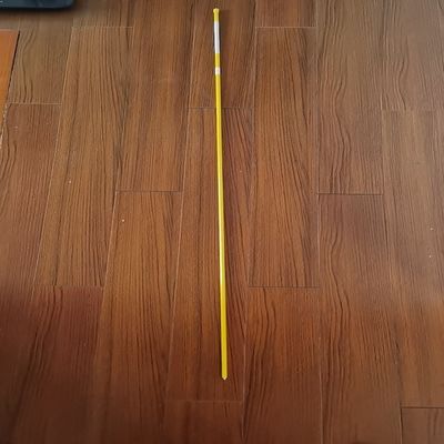 Diametro 8,5 mm, canna gialla in FRP per marcatore riflettente utilizzato nelle infrastrutture dei trasporti e dello sport