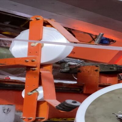 Rete di poliestere per avvolgimento di filamenti continui in vetroresina (GRP) per applicazioni ad alta pressione, per eliminare l'aria durante il processo