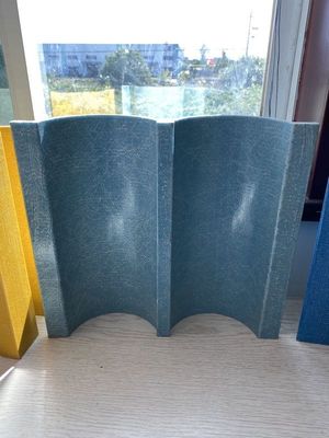 Industria chimica Placca di trattamento delle acque reflue in FRP con peso leggero e carattere resistente all'invecchiamento personalizzata dal cliente